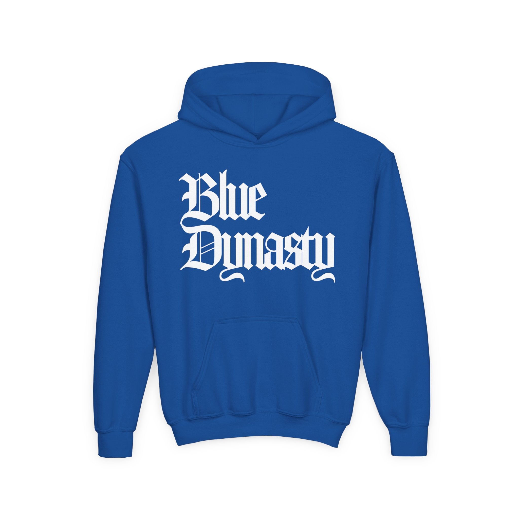 Blue Dynasty Youth Hoodie — Script Streetwear Pullover