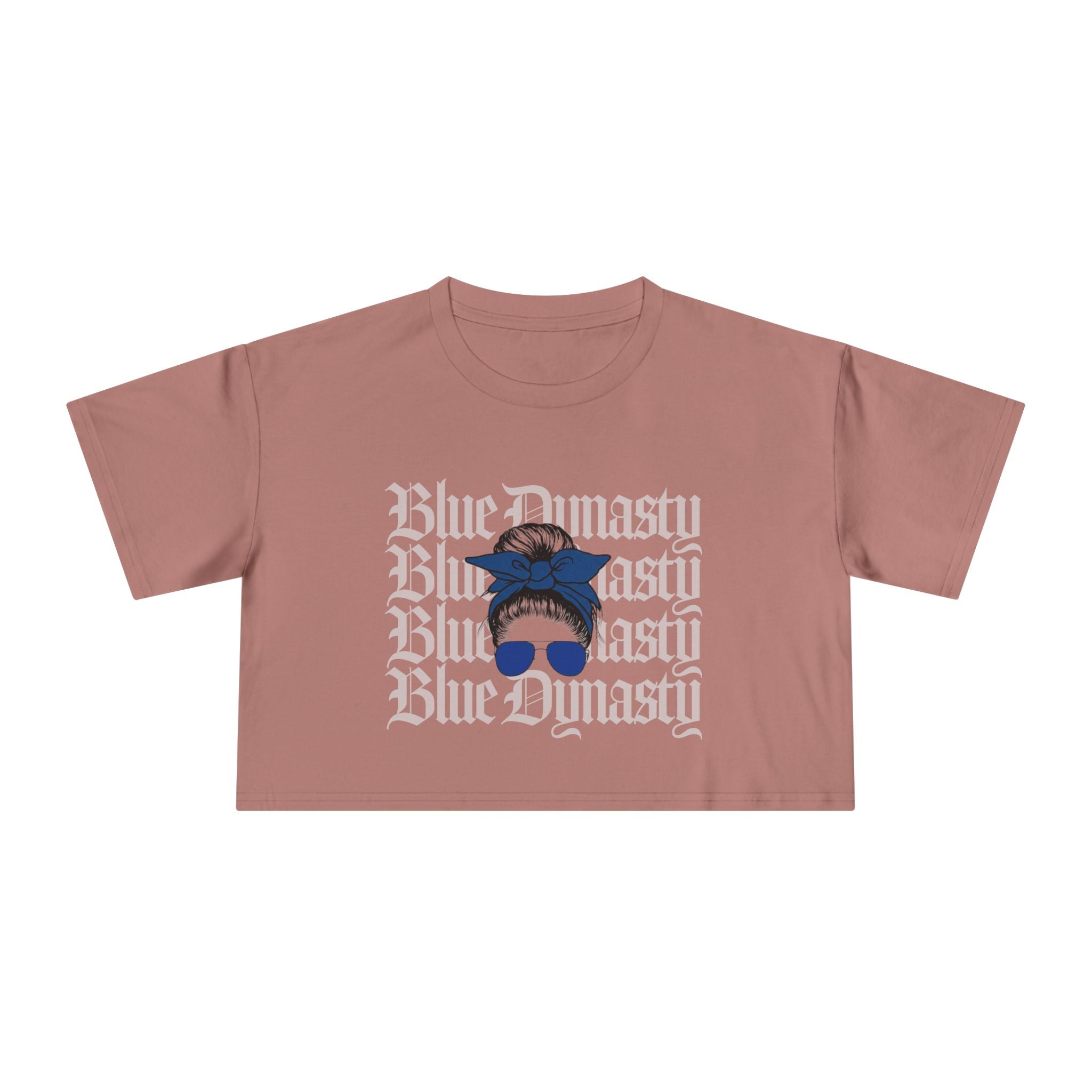 Blue Dynasty Women's Crop Tee