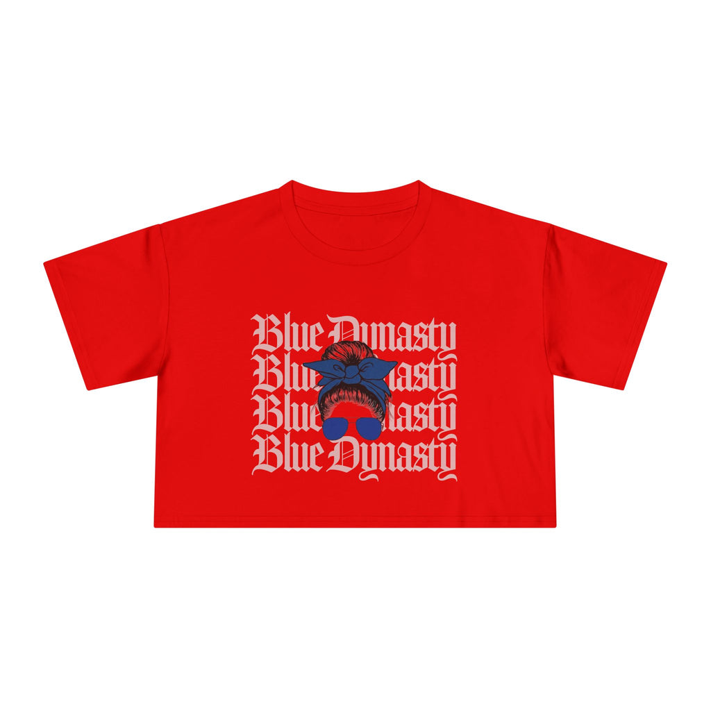 Blue Dynasty Women's Crop Tee