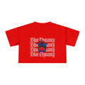 Blue Dynasty Women's Crop Tee