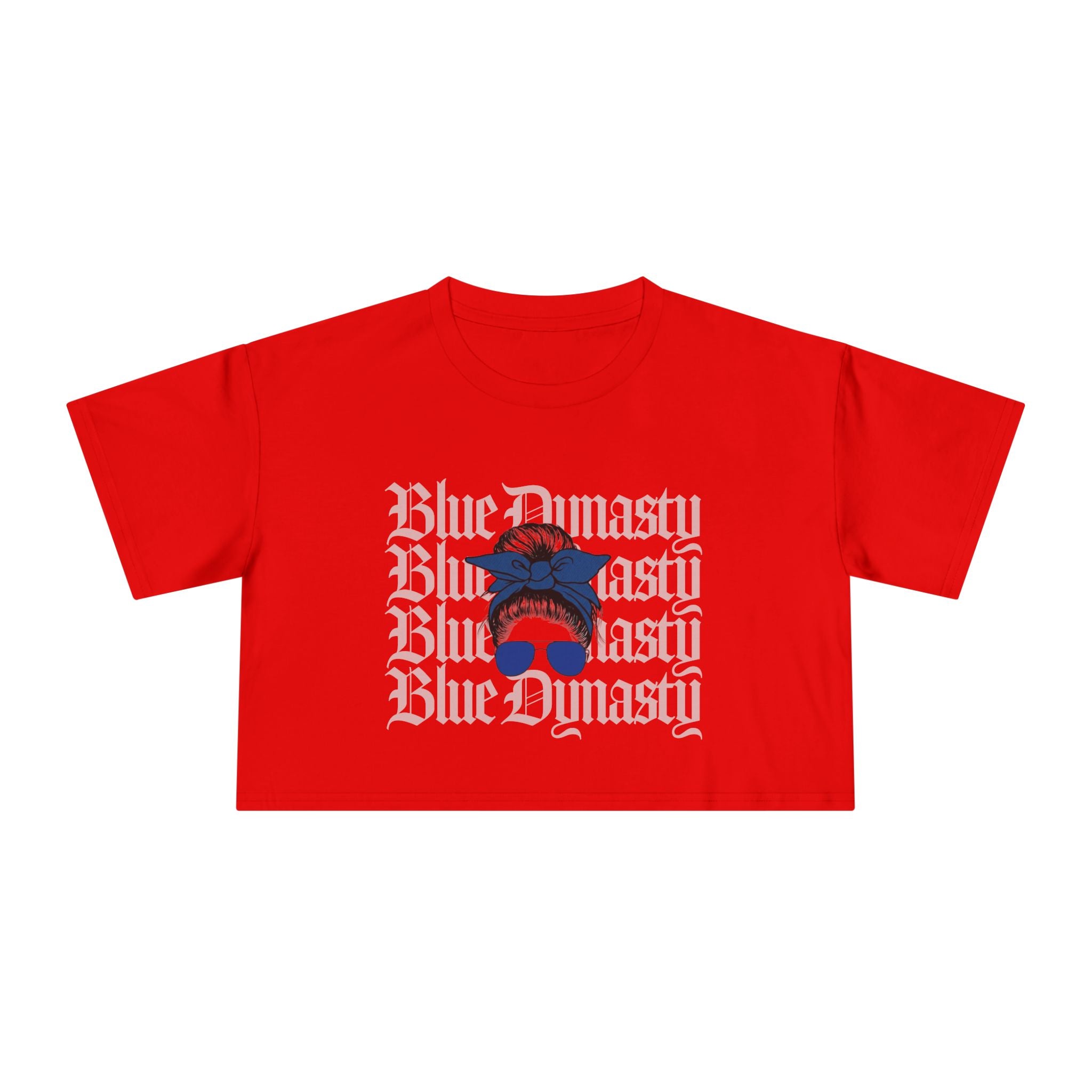 Blue Dynasty Women's Crop Tee