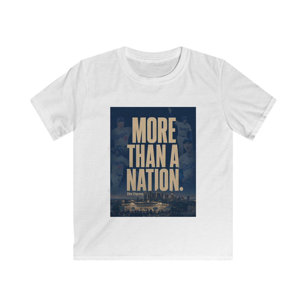 Kids More Than A Nation - Blue Dynasty Tee