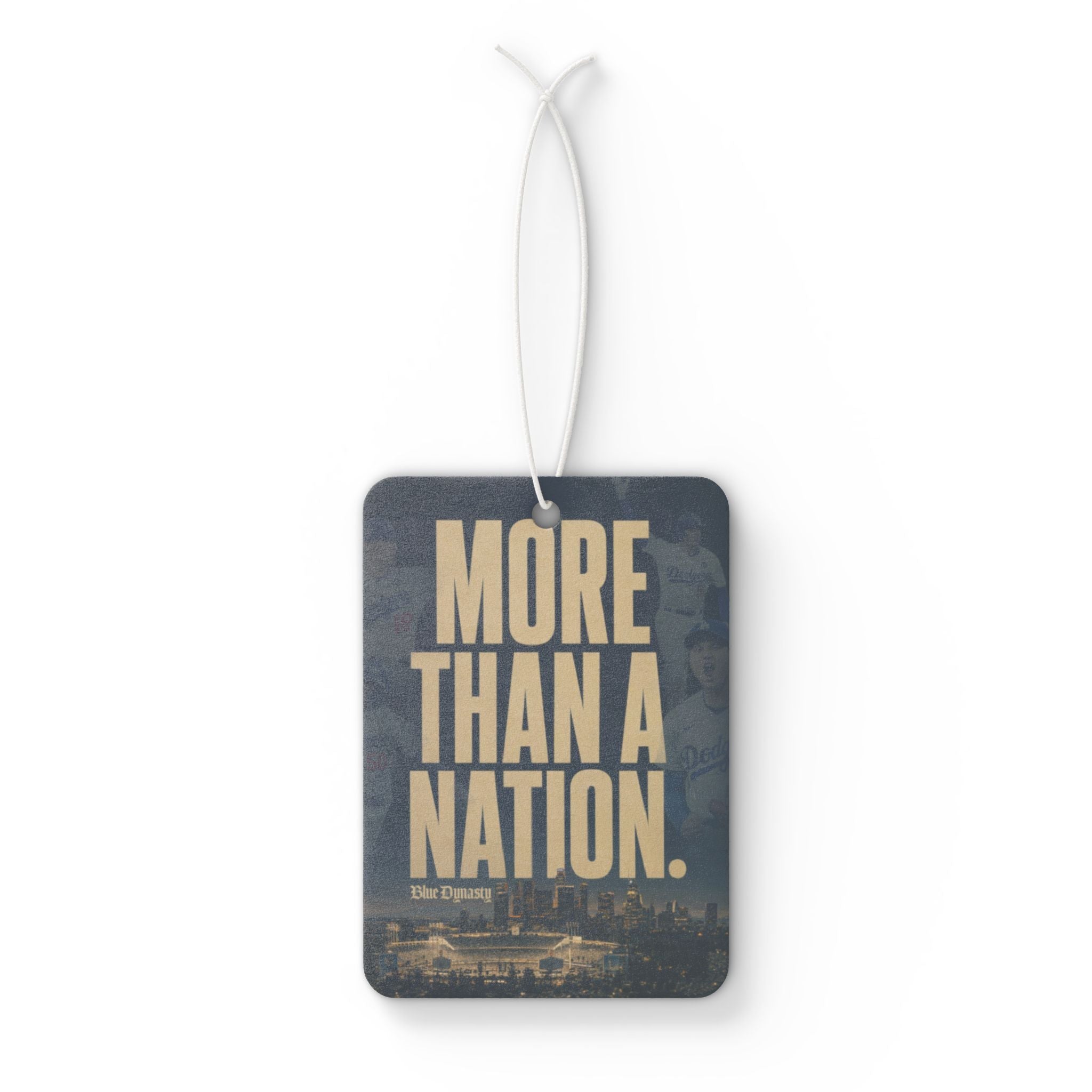 "More Than A Nation" Blue Dynasty Car Air Freshener