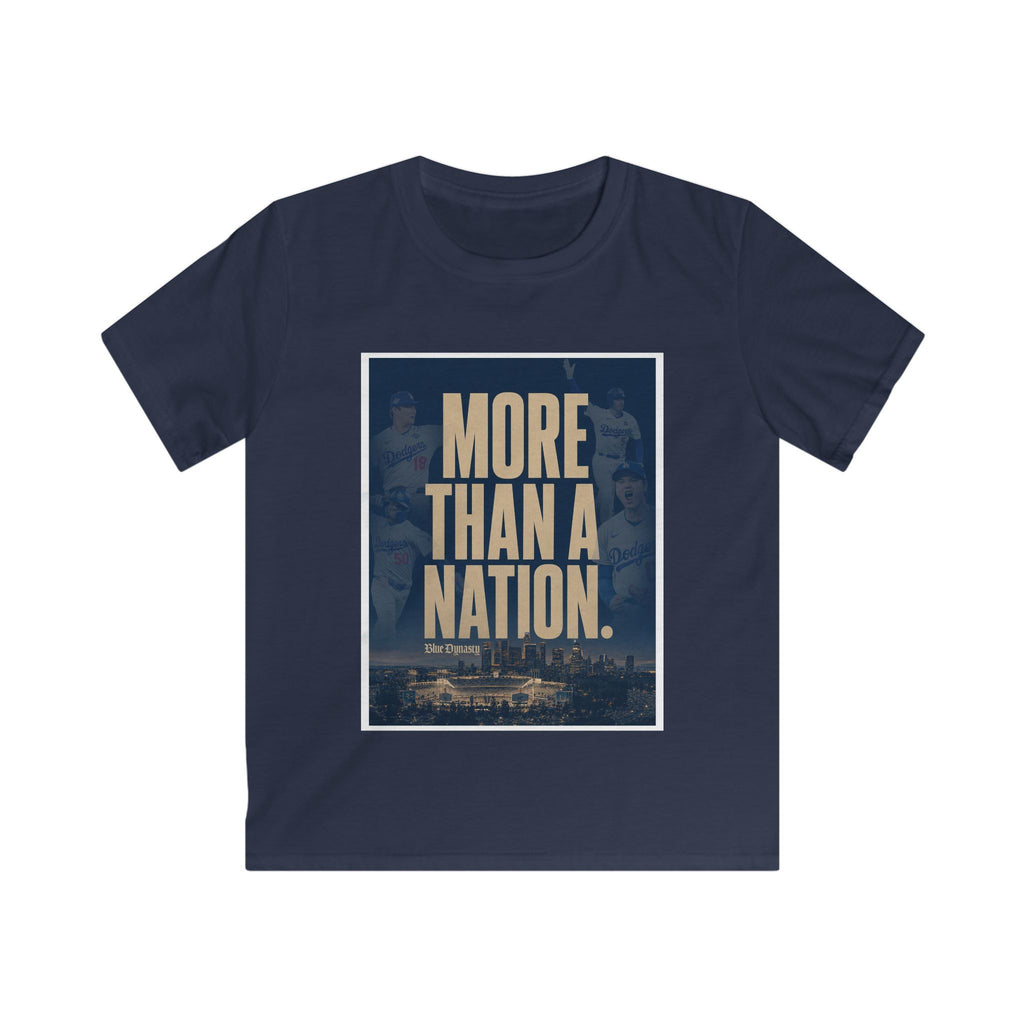 Kids More Than A Nation - Blue Dynasty Tee