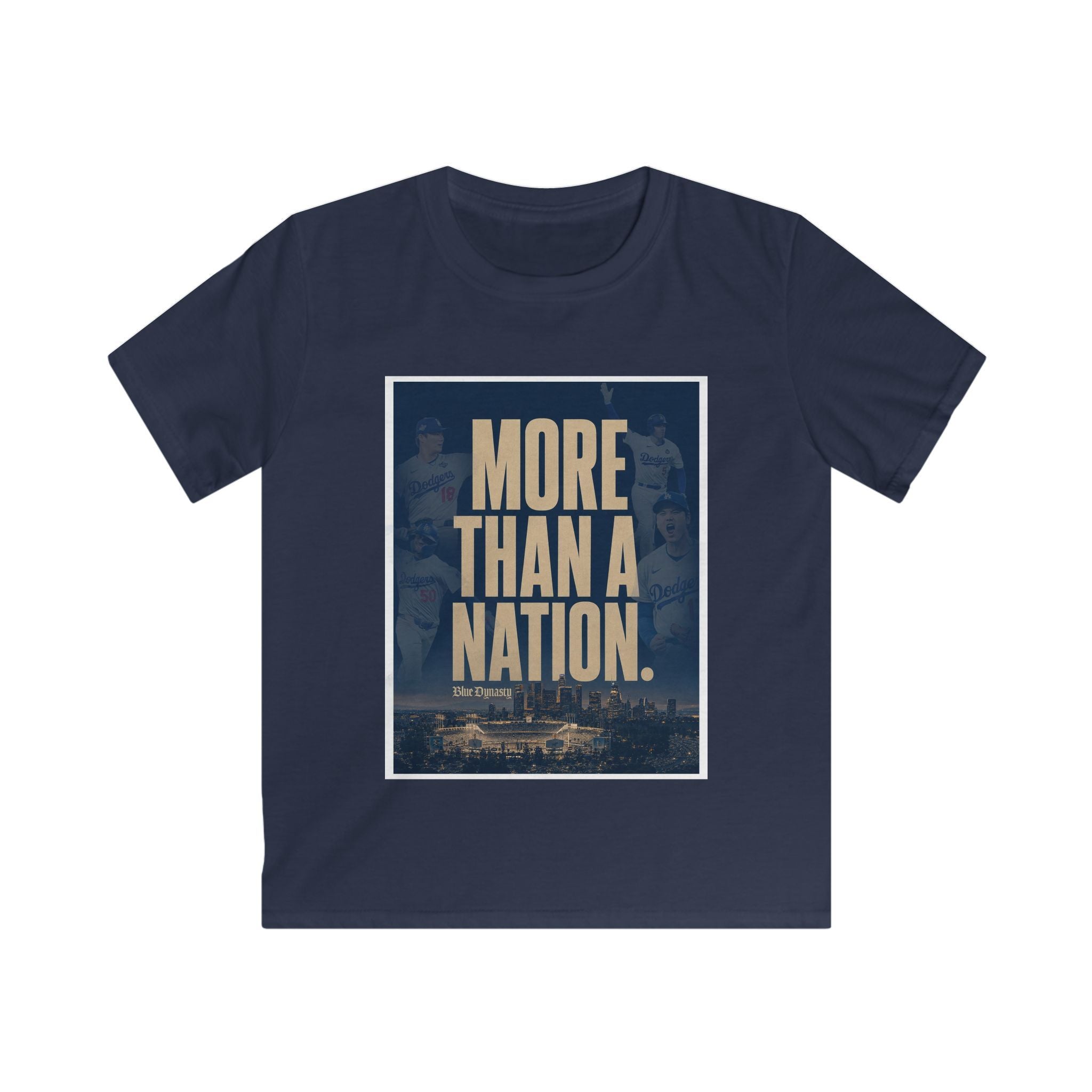 Kids More Than A Nation - Blue Dynasty Tee