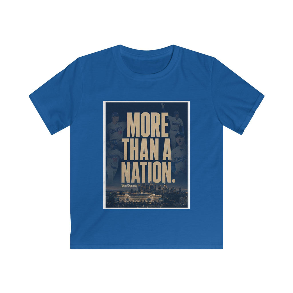 Kids More Than A Nation - Blue Dynasty Tee
