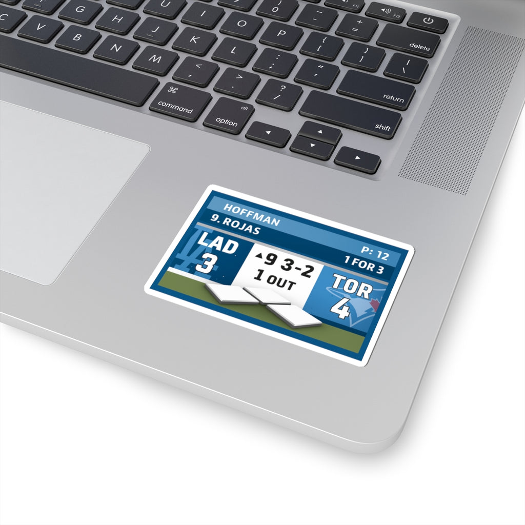 Comeback Moment” Scoreboard Sticker — 9th Inning Inspiration — LAD vs TOR Game 7